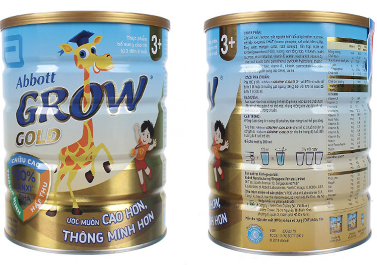 Sữa Abbott Grow Gold có tốt không